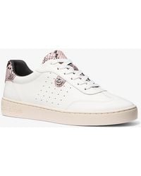 MICHAEL Michael Kors - Mk Basket Scotty En Cuir Effet Serpent En Relief - Lyst