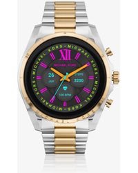 Michael Kors Gen 6 Bradshaw Two-tone Smartwatch - Multicolor