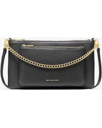 MICHAEL Michael Kors - Mk Sac À Bandoulière Jet Set Convertible De Taille Moyenne En Cuir Grainé - Lyst