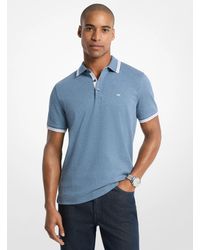 Michael Kors Outlet - Mk Greenwich Cotton Polo Shirt - Lyst