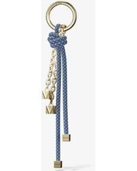Michael Kors - Mk-Tone And Speckled Cord Bag Charm - Lyst