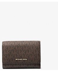 Michael Kors - Bryant Medium Signature Logo Wallet - Lyst