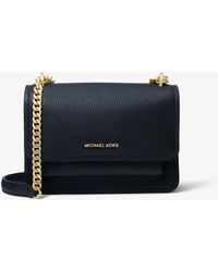 MICHAEL Michael Kors - Mk Claire Small Pebbled Leather Convertible Shoulder Bag - Lyst