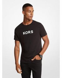 Michael Kors - Mk Kors Cotton T-Shirt - Lyst