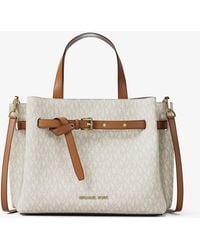 MICHAEL Michael Kors - Mk Sac Emilia De Taille Moyenne À Logo Signature - Lyst