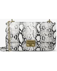 MICHAEL Michael Kors - Tribeca Large Convertible Chain Shoulder Bag - Lyst