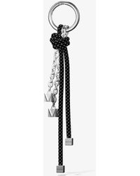 MICHAEL Michael Kors - Mk-Tone And Speckled Cord Bag Charm - Lyst