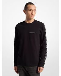 Michael Kors - Mk T-Shirt A Maniche Lunghe - Lyst