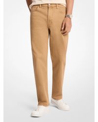 Michael Kors - Mk Finn Straight-Fit Stretch Denim Jeans - Lyst
