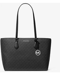 Michael Kors - Sheila Large Signature Logo Tote Bag - Lyst