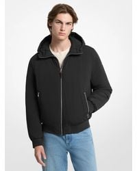 Michael Kors - Mk Brunson Nylon Hooded Bomber Jacket - Lyst