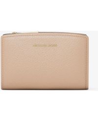 MICHAEL Michael Kors - Mk Bryant Medium Pebbled Leather Wallet - Lyst