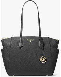 MICHAEL Michael Kors - Borsa tote Marilyn media in pelle Saffiano - Lyst