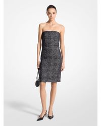 Michael Kors - Wool, Alpaca, & Mohair-Blend Sheath Dress - Lyst