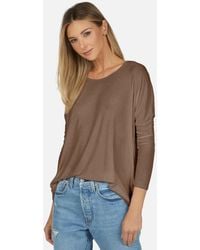Michael Lauren - Hunter Core Draped Tee - Lyst