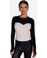 Michael Lauren - Elysia White/black - Lyst