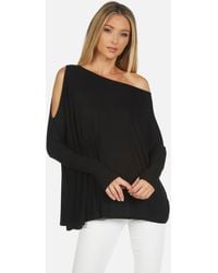 Michael Lauren - Deuce Draped Top - Lyst