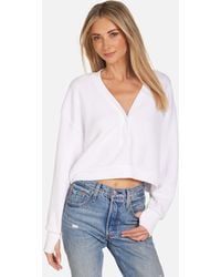 Michael Lauren - Chamberlin Crop Pullover - Lyst