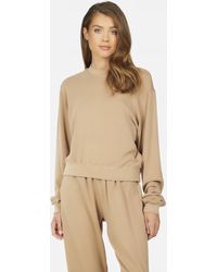 Michael Lauren - Exon Le Crop Pullover - Lyst