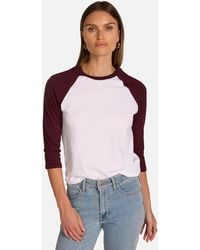 Michael Lauren - Katya White/burgundy - Lyst