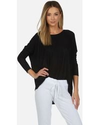 Michael Lauren - Hunter Core Draped Tee - Lyst