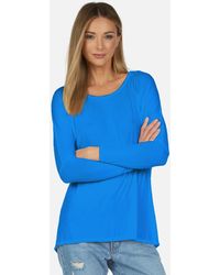 Michael Lauren - Hunter Core Draped Tee - Lyst
