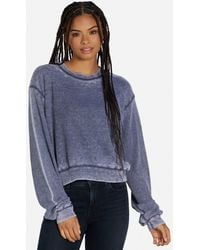 Michael Lauren - Exon Dark Navy Burnout - Lyst