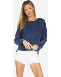 Michael Lauren - Travis Crop Pullover - Lyst