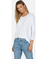 Michael Lauren - Hunter Core Draped Tee - Lyst