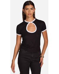 Michael Lauren - Keoni Black/white - Lyst