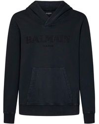 Balmain - Paris Vintage Sweatshirt - Lyst