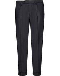MICHELE CARBONE - Trousers - Lyst