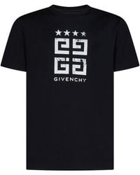 Givenchy - T-shirt 4G Stars - Lyst