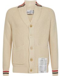 Ballantyne Jumpers Red - Natural