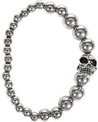 McQueen - Skull Bracelet - Lyst