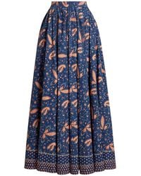 Polo Ralph Lauren - Midi Skirt - Lyst