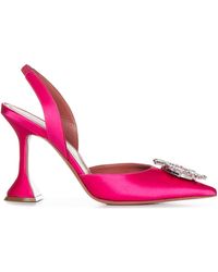 Amina muaddi decollete new arrivals