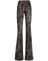 Etro - Pantaloni Svasati - Lyst