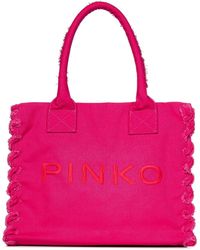 Pinko - Borsa A Mano Beach Shopper - Lyst