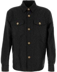 Versace - Jacquard Leopard Jacket - Lyst