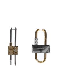 Givenchy Lock Earrings - Metallic