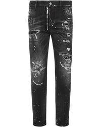 black mens dsquared jeans