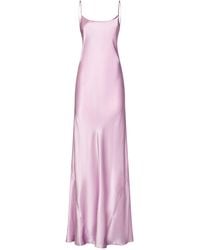 Victoria Beckham - Low Back Cami Floor-Length Dress Long Dress - Lyst