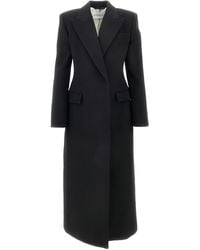 Givenchy - Cappotto Midi Doppiopetto - Lyst
