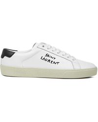 saint laurent sneakers white
