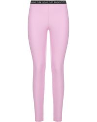 Balmain Trousers Black - Pink