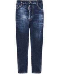 DSquared² - Dark Perfect Clean Wash Bro Jeans - Lyst