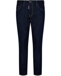 DSquared² - Jeans Dark Rince Wash Skater - Lyst