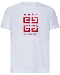 Givenchy - 4G Stars T-Shirt - Lyst