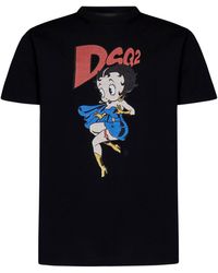 DSquared² - T-Shirt Betty Boop Cool Fit - Lyst